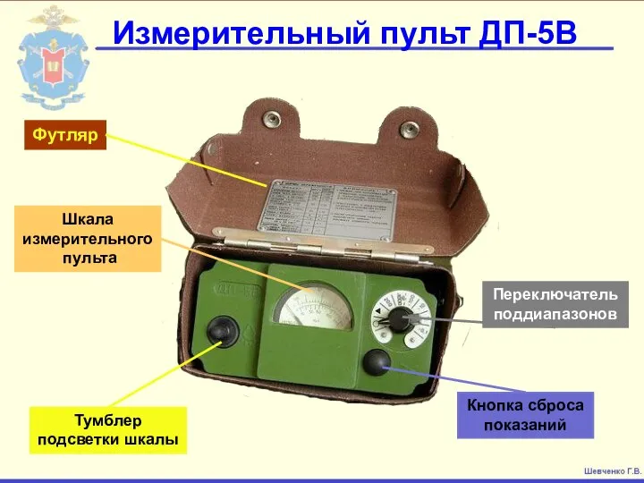 Измерительный пульт ДП-5В