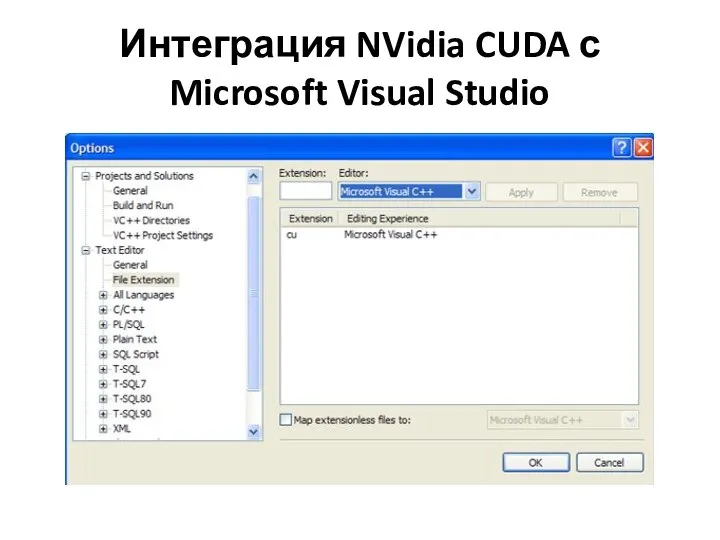 Интеграция NVidia CUDA с Microsoft Visual Studio