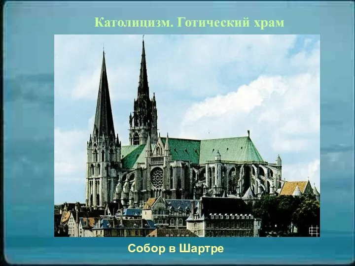 Собор в Шартре Католицизм. Готический храм