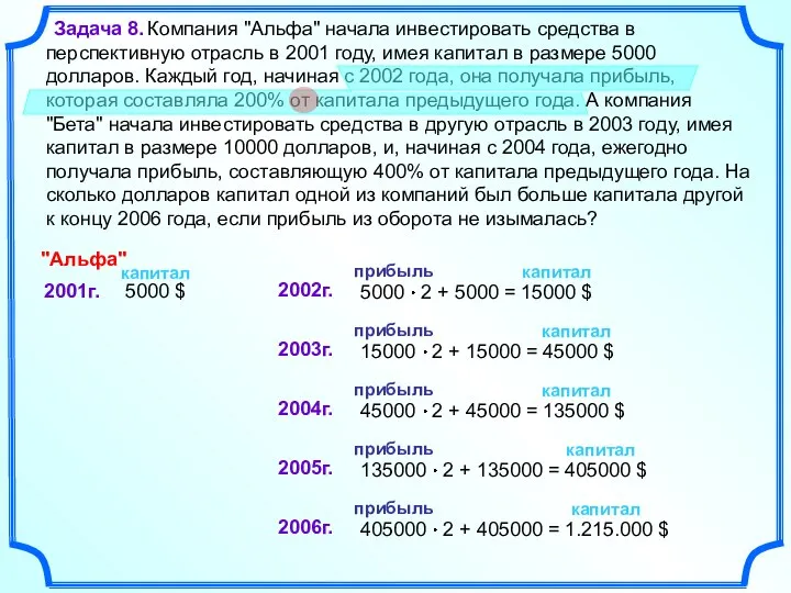 Компания "Альфа" начала инвестировать средства в перспективную отрасль в 2001 году,