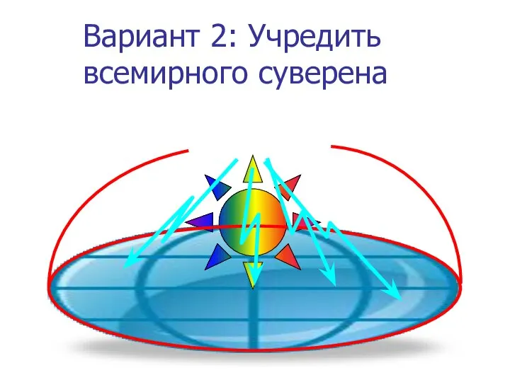 Вариант 2: Учредить всемирного суверена