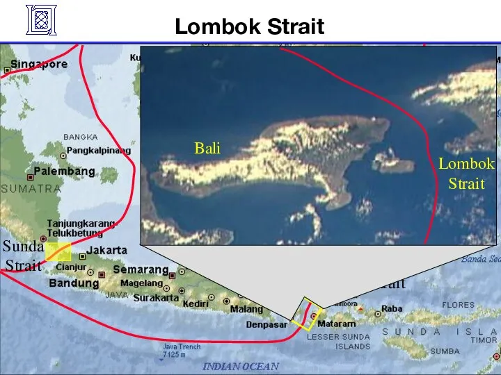 Lombok Strait Sunda Strait Lombok Strait