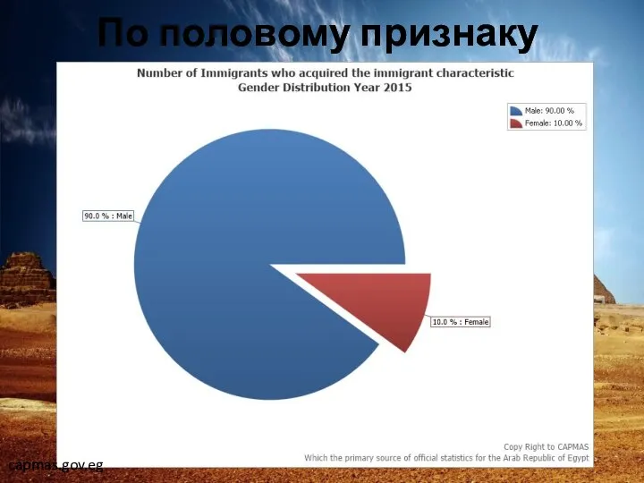 По половому признаку capmas.gov.eg