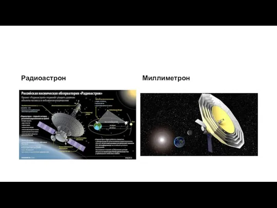 Радиоастрон Миллиметрон