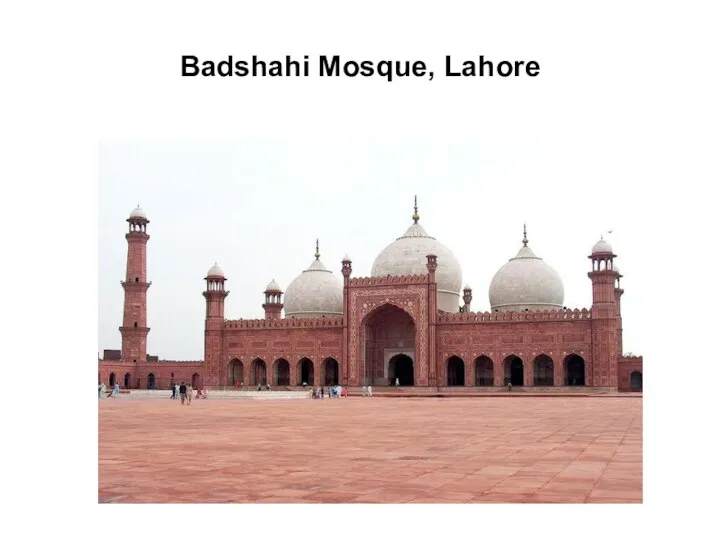 Badshahi Mosque, Lahore