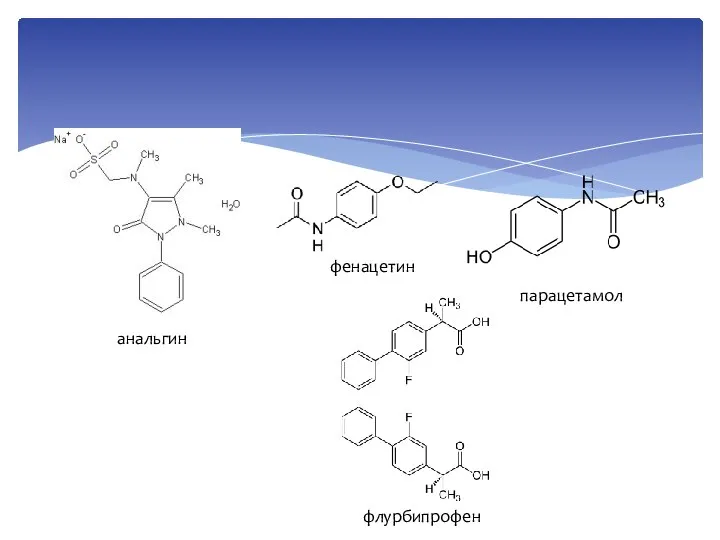 анальгин фенацетин парацетамол флурбипрофен