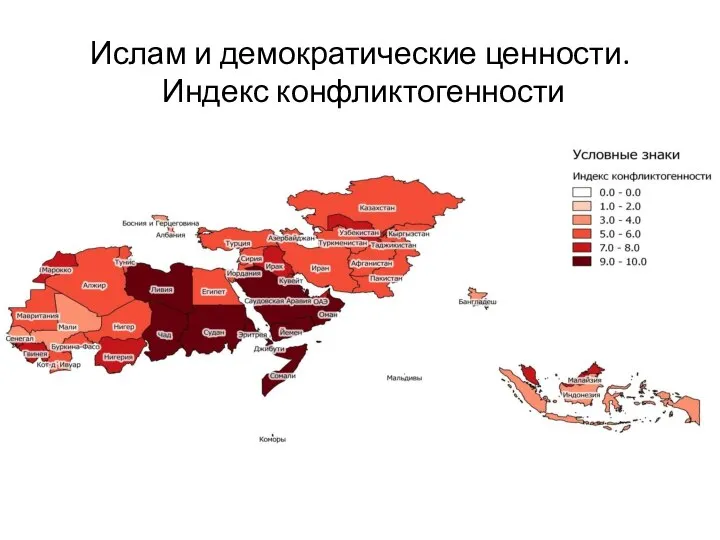 Ислам и демократические ценности. Индекс конфликтогенности