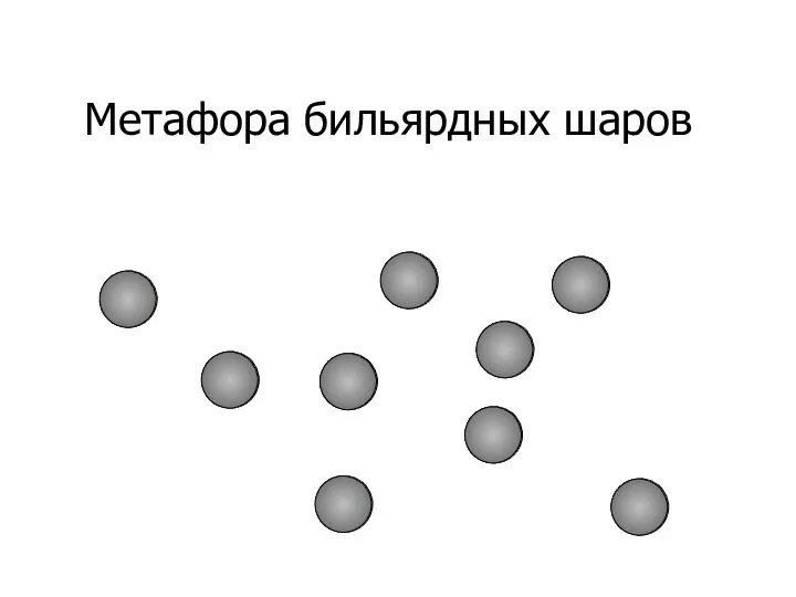 Метафора бильярдных шаров