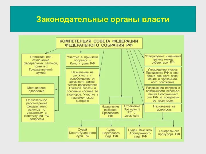 Законодательные органы власти