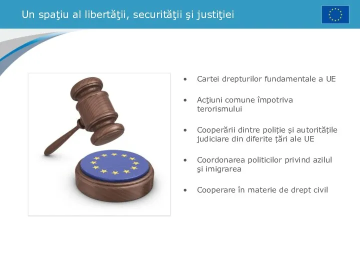 Un spaţiu al libertăţii, securităţii şi justiţiei Cartei drepturilor fundamentale a