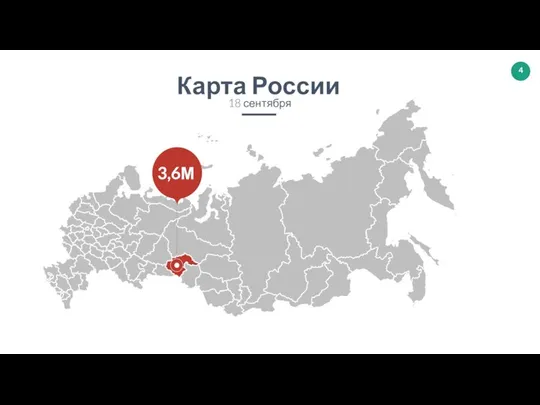 4M 3,6М Карта России 18 сентября