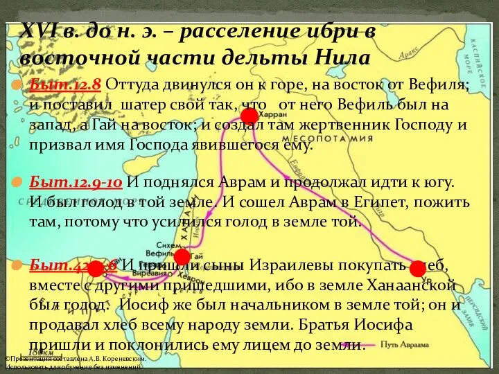 XVI в. до н. э. – расселение ибри в восточной части