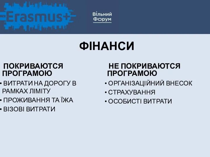 ФІНАНСИ ОРГАНІЗАЦІЙНИЙ ВНЕСОК СТРАХУВАННЯ ОСОБИСТІ ВИТРАТИ ВИТРАТИ НА ДОРОГУ В РАМКАХ