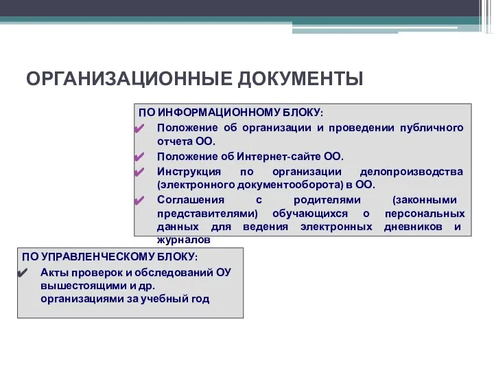 ОРГАНИЗАЦИОННЫЕ ДОКУМЕНТЫ ПО ИНФОРМАЦИОННОМУ БЛОКУ: Положение об организации и проведении публичного