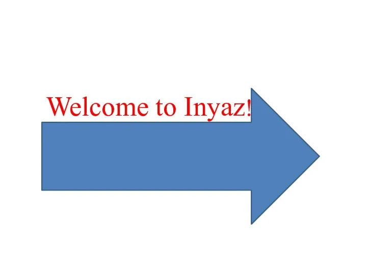 Welcome to Inyaz!