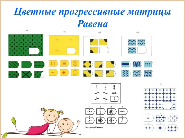 Цветные прогрессивные матрицы Равена