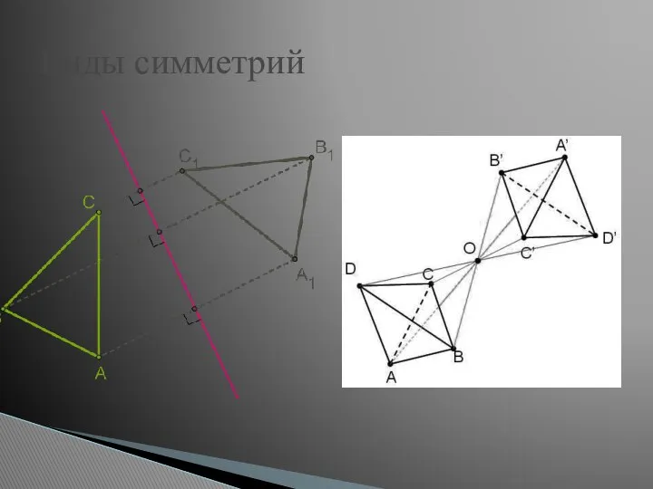 Виды симметрий