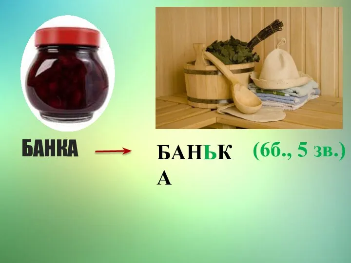 БАНКА БАНЬКА (6б., 5 зв.)