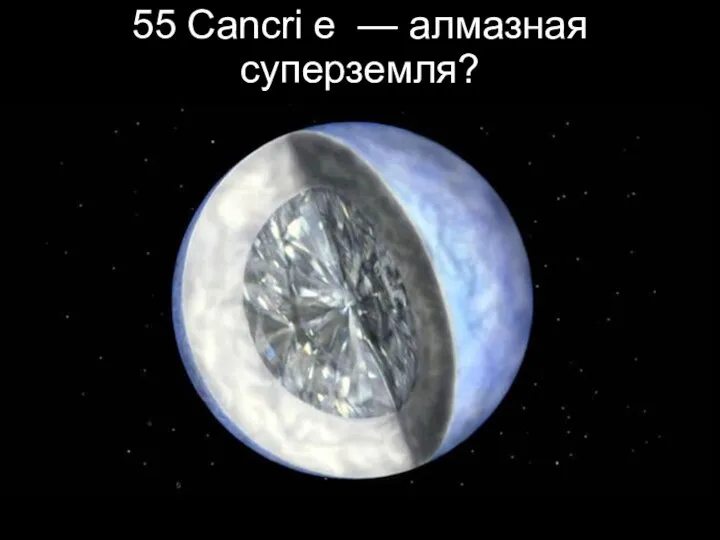 55 Cancri e — алмазная суперземля?