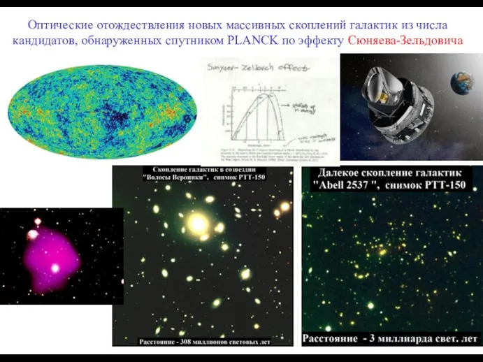 Оптические отождествления новых массивных скоплений галактик из числа кандидатов, обнаруженных спутником PLANCK по эффекту Сюняева-Зельдовича