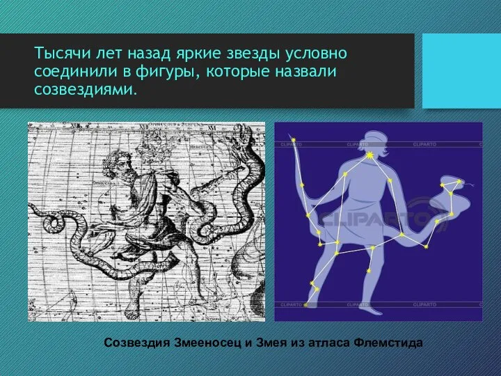 Тысячи лет назад яркие звезды условно соединили в фигуры, которые назвали