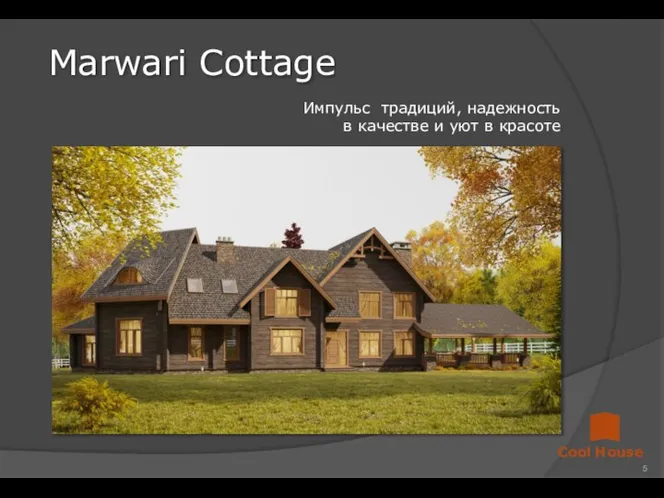 Импульс традиций, надежность в качестве и уют в красоте Marwari Сottage Cool House