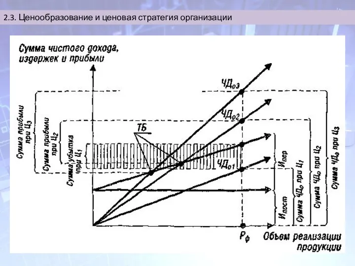 2.3. Ценообразование и ценовая стратегия организации