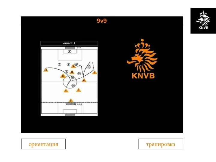 9v9 ориентация тренировка