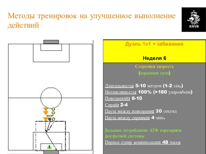 KNVB Academy // NSCAA // January 2008 // www.academie.knvb.nl Методы тренировок на улучшенное выполнение действий