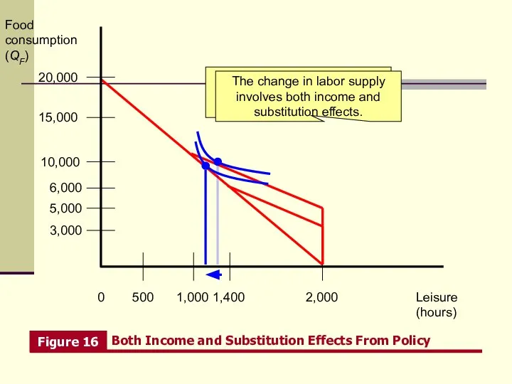 Leisure (hours) Food consumption (QF) 0 1,000 20,000 2,000 500 15,000