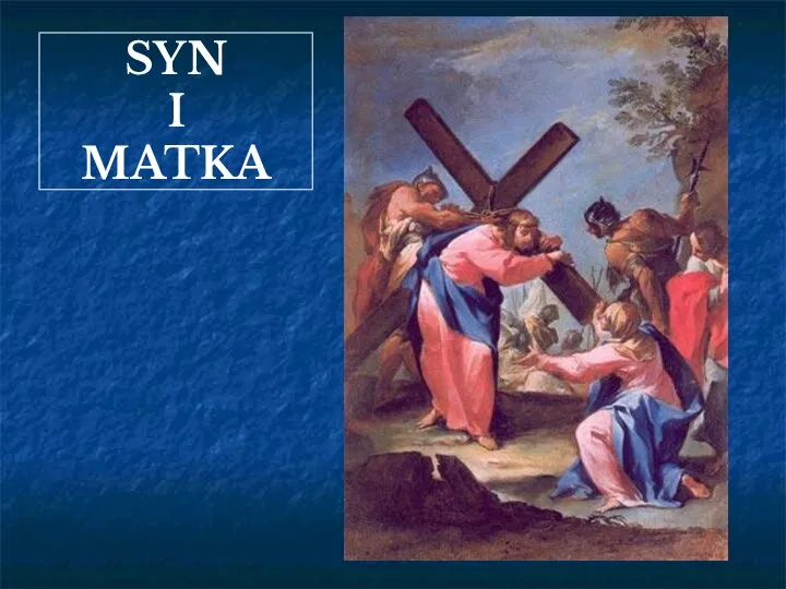 SYN I MATKA