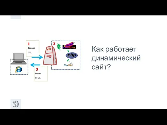 Как работает динамический сайт?