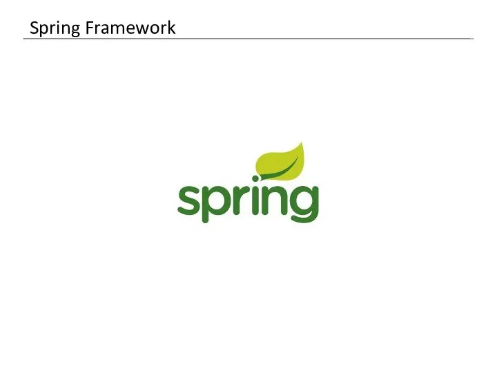 Spring Framework