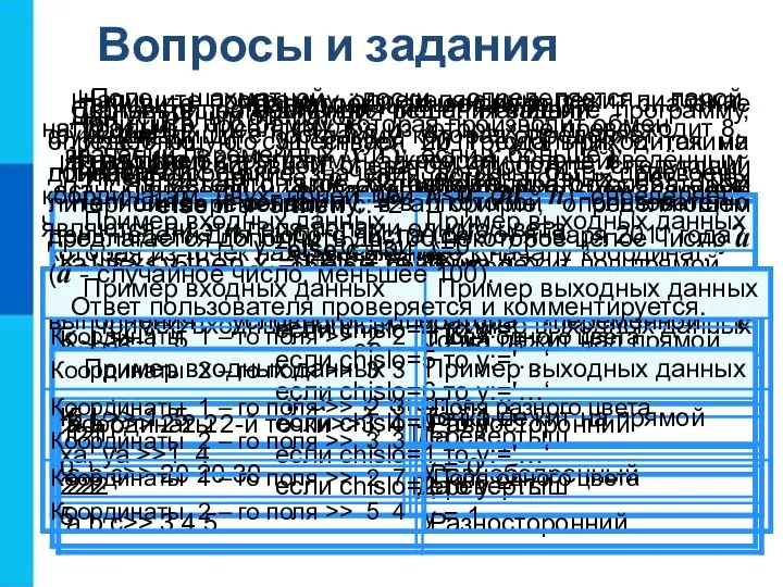 Вопросы и задания Как на языке Паскаль записывается полное и неполное