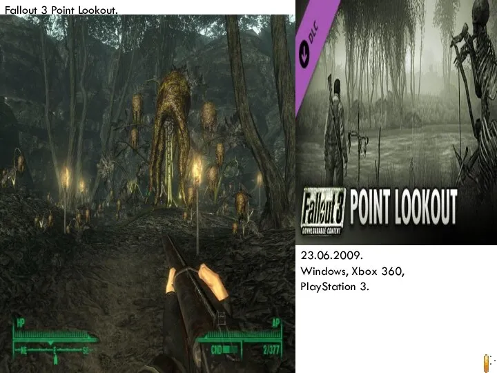 Fallout 3 Point Lookout. 23.06.2009. Windows, Xbox 360, PlayStation 3.