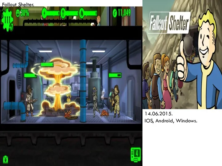 Fallout Shelter. 14.06.2015. IOS, Android, Windows.