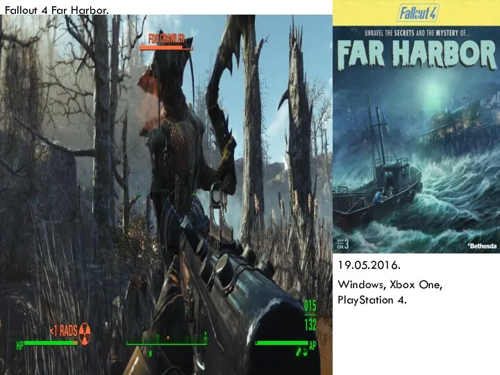 Fallout 4 Far Harbor. 19.05.2016. Windows, Xbox One, PlayStation 4.