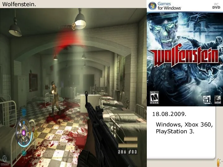 Wolfenstein. 18.08.2009. Windows, Xbox 360, PlayStation 3.