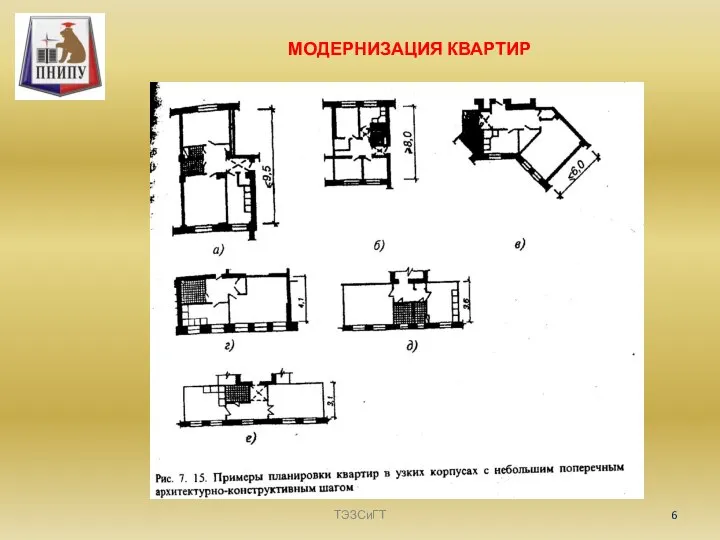 МОДЕРНИЗАЦИЯ КВАРТИР ТЭЗСиГТ