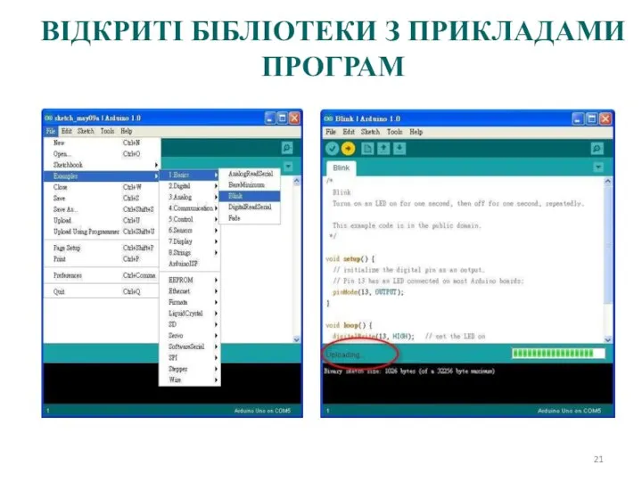 ВІДКРИТІ БІБЛІОТЕКИ З ПРИКЛАДАМИ ПРОГРАМ