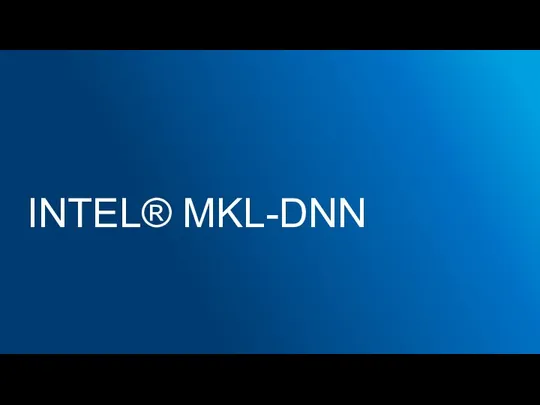 INTEL® MKL-DNN