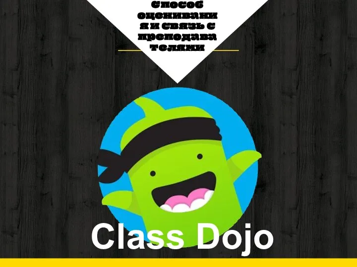 Способ оценивания и связь с преподавателями Class Dojo