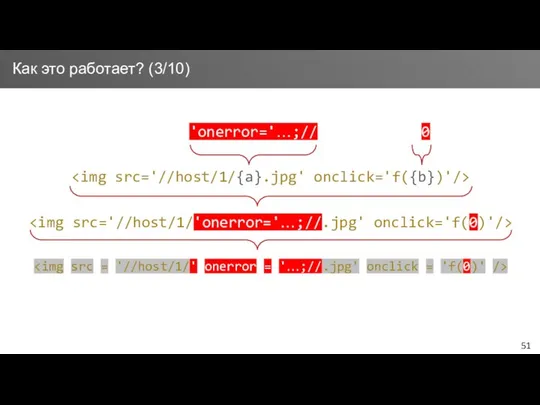 Как это работает? (3/10) 'onerror='…;// 0