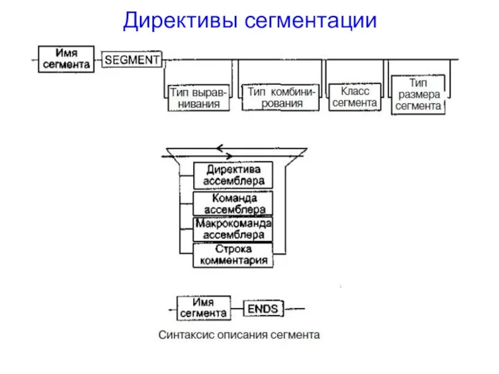 Директивы сегментации