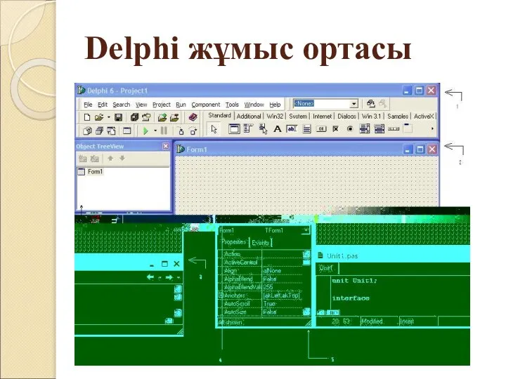 Delphi жұмыс ортасы