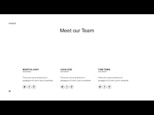 Meet our Team