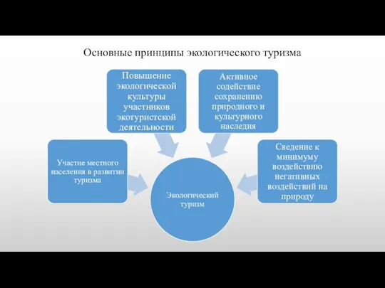 Основные принципы экологического туризма