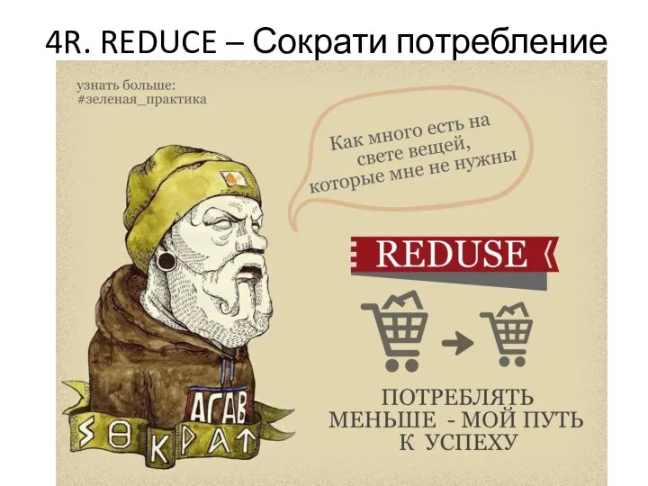 4R. REDUCE – Сократи потребление