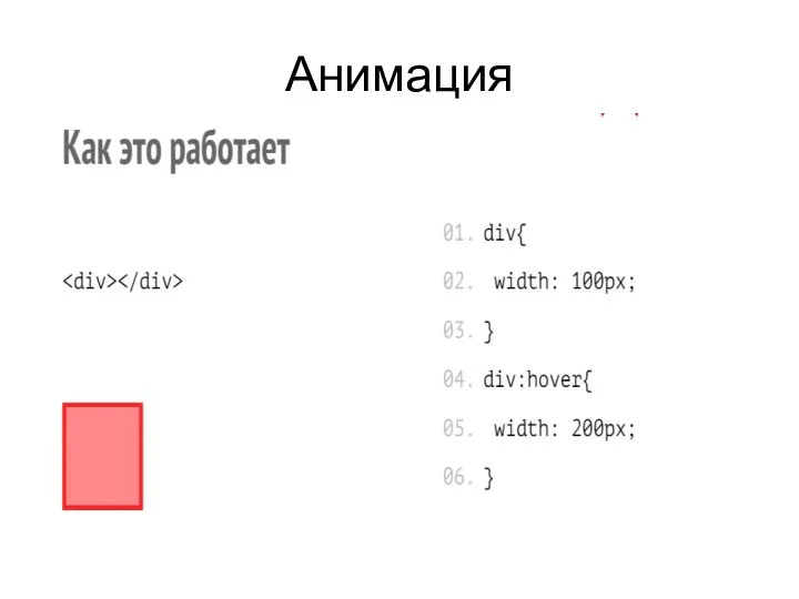Анимация