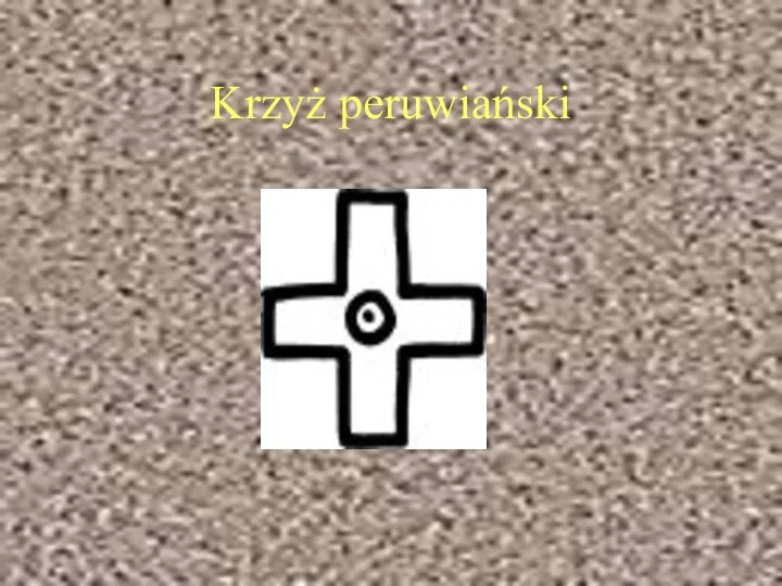 Krzyż peruwiański